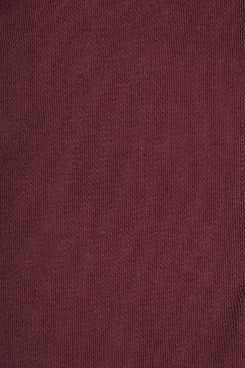 Mens Maroon Solid Casual Shirt - Image 8