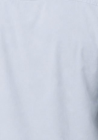 Mens Light Blue Solid Casual Shirt - Image 8