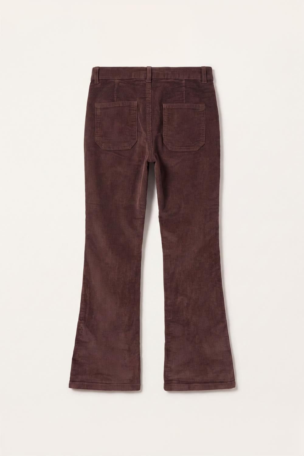 Tweens Girls Bootcut Fit Brown Solid Trouser - Image 3