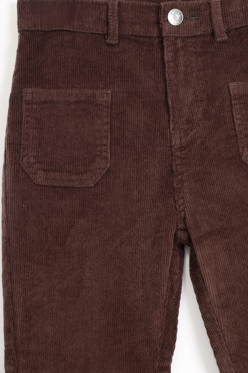 Tweens Girls Bootcut Fit Brown Solid Trouser - Image 5