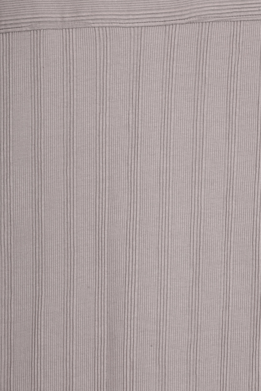 Mens Regular Fit Light Grey Textured Shirt - Image 8