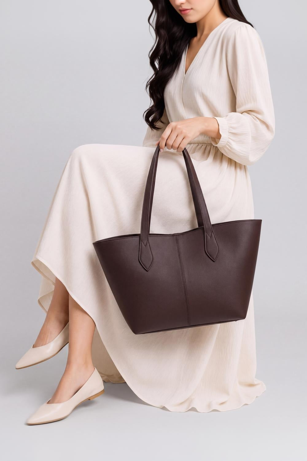 Womens Chocolate Tote Bag - Image 1