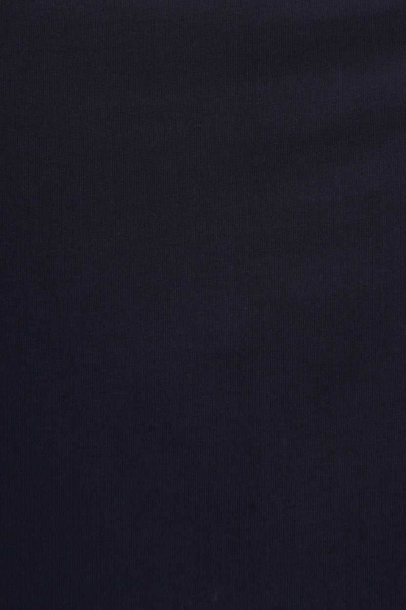 Womens Navy Shirt Collar Sweatshirt - Image 8