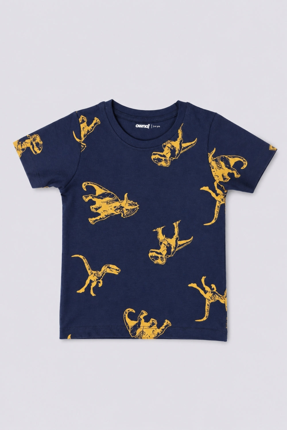 Boys Regular Fit Navy Dinosaur Co-ord Set - Image 2