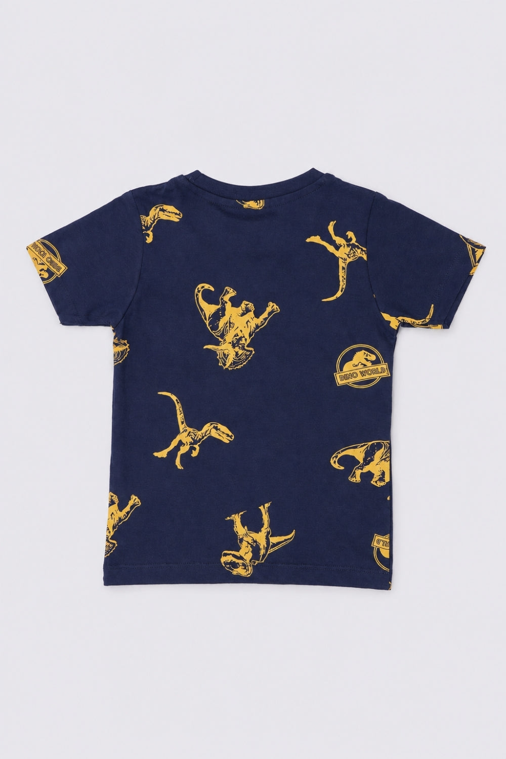 Boys Regular Fit Navy Dinosaur Co-ord Set - Image 3