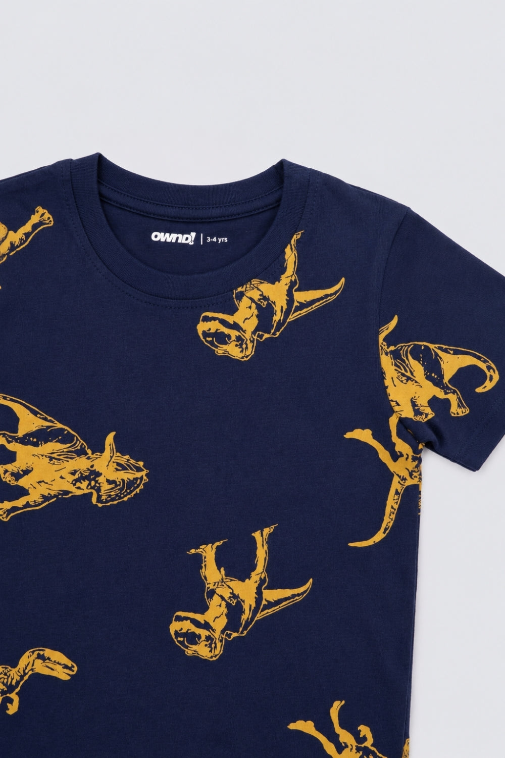Boys Regular Fit Navy Dinosaur Co-ord Set - Image 7