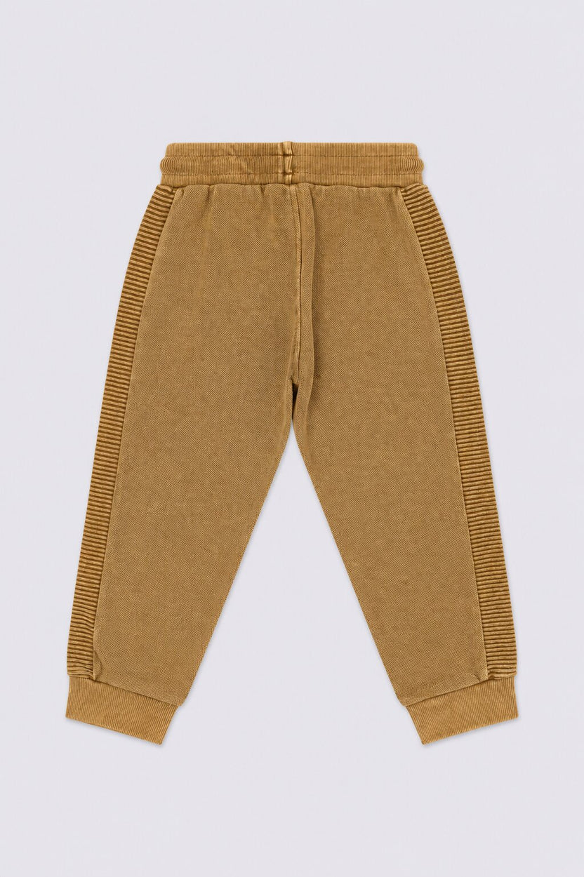 Boys Khaki Solid Jogger With 2 Pocket - Image 3