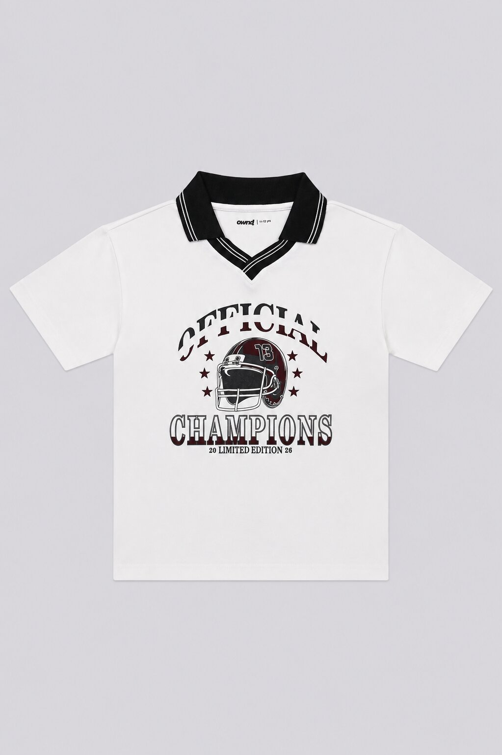 Tweens Boys Regular Fit White Graphic Printed T-Shirt - Image 2