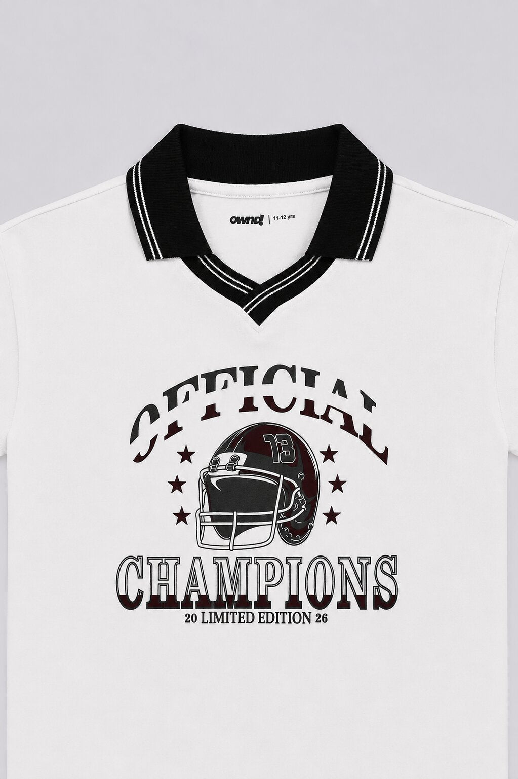 Tweens Boys Regular Fit White Graphic Printed T-Shirt - Image 6