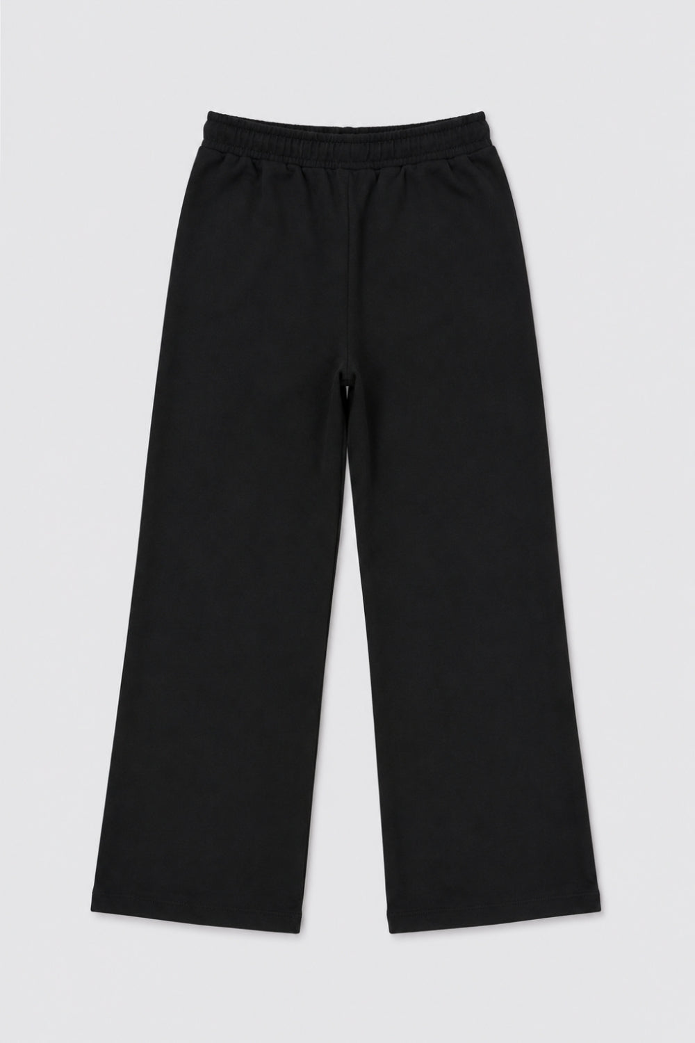 Tweens Girls Straight Fit Black Track Pant - Image 3