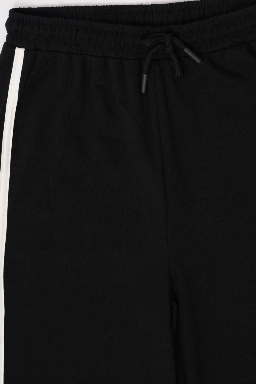 Tweens Girls Straight Fit Black Track Pant - Image 6