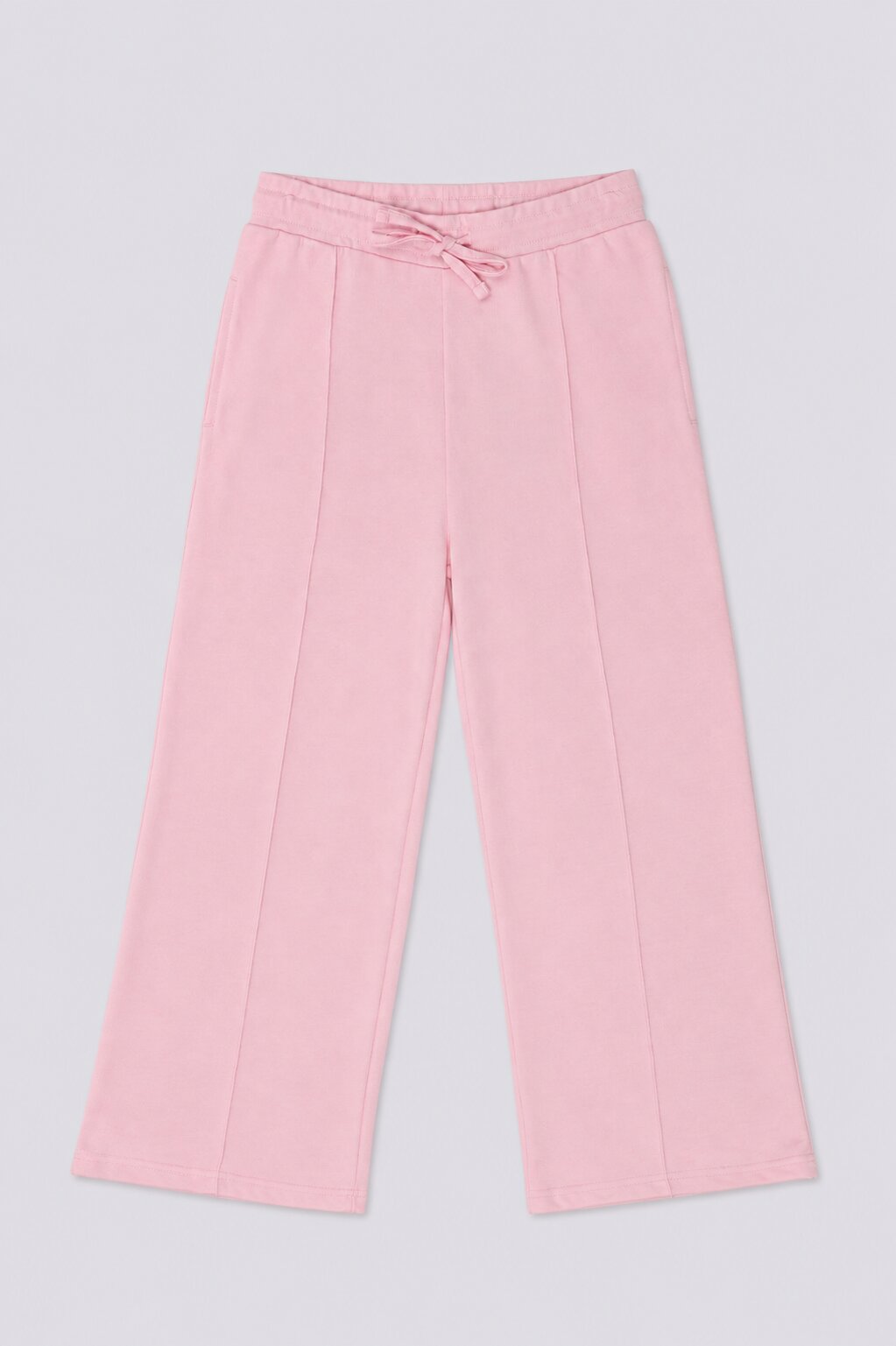 Tweens Girls Wide Leg Fit Pink Track Pant - Image 2