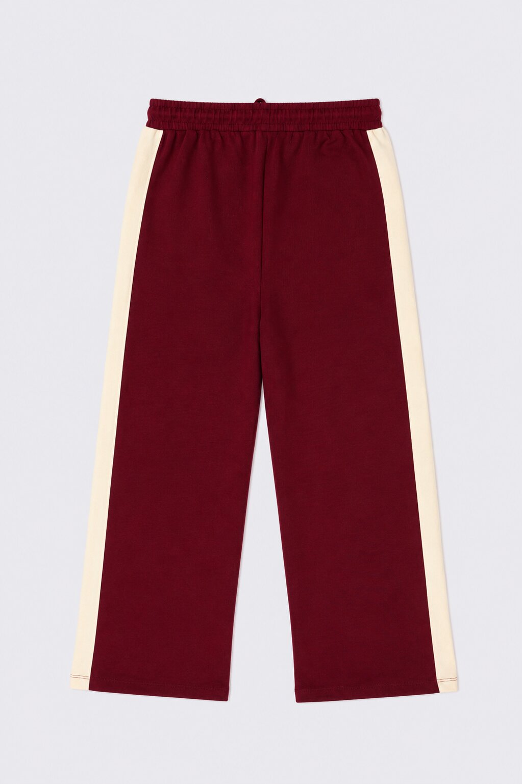Tweens Girls Flared Maroon Track Pant - Image 3