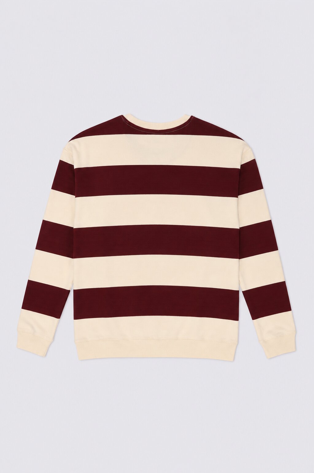 Tweens Girls Beige Striped Sweatshirt - Image 3