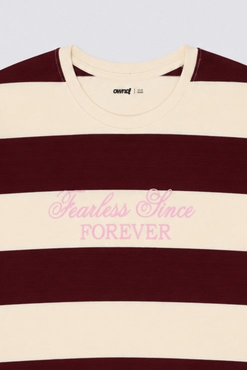 Tweens Girls Beige Striped Sweatshirt - Image 6