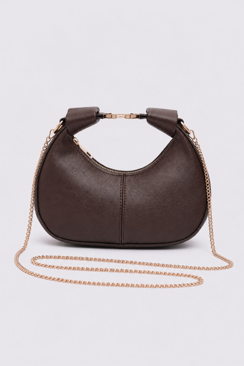 Womens Brown Sling Bag - Image 2