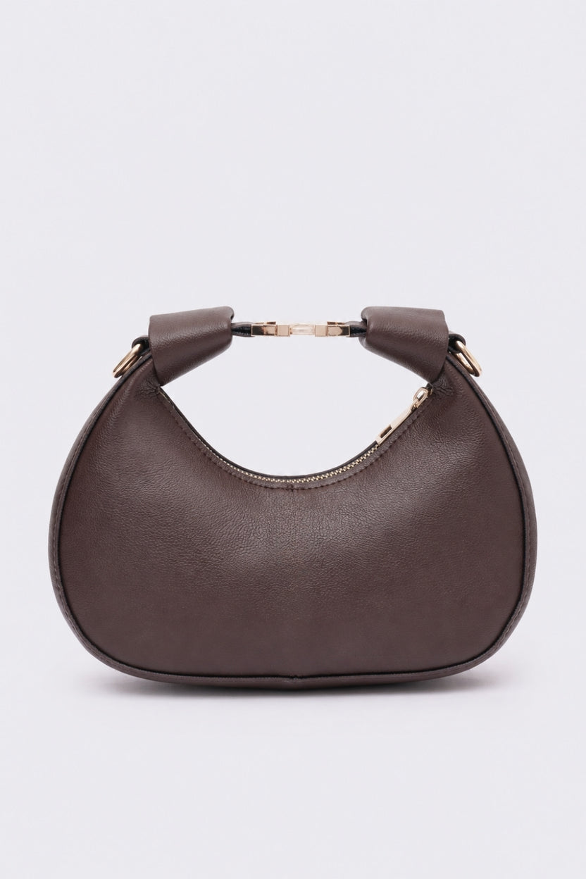 Womens Brown Sling Bag - Image 4