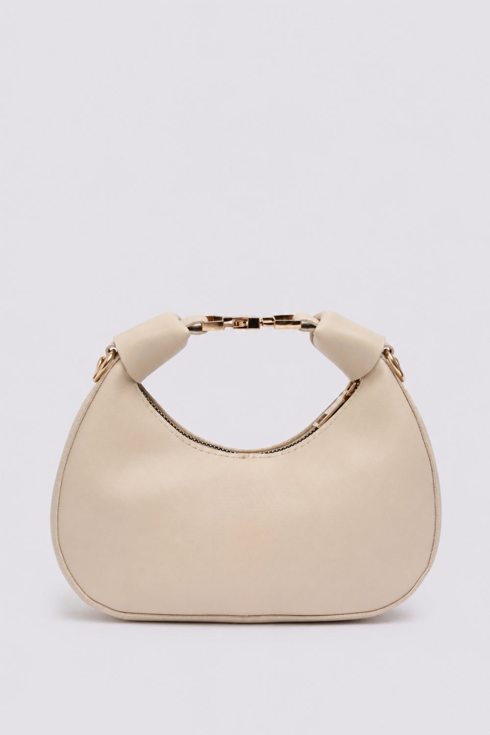 Womens Cream Sling Bag - Image 4