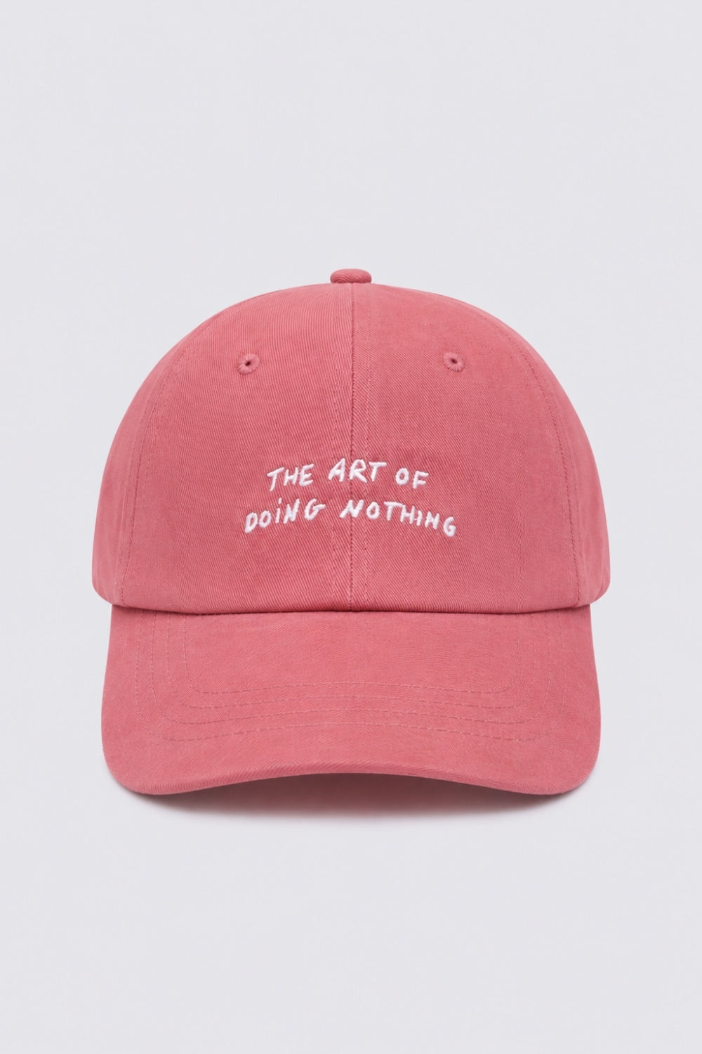 Mens Pink Logo Cap - Image 2