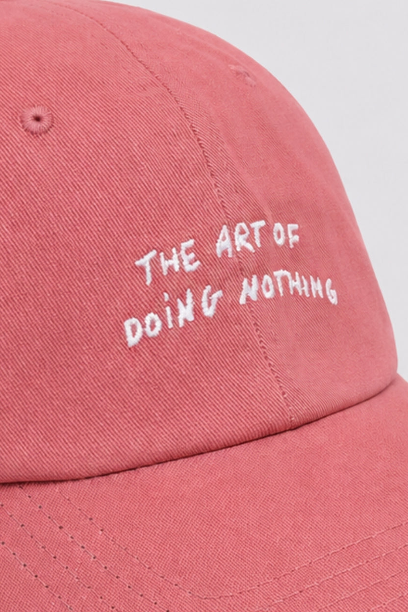 Mens Pink Logo Cap - Image 6