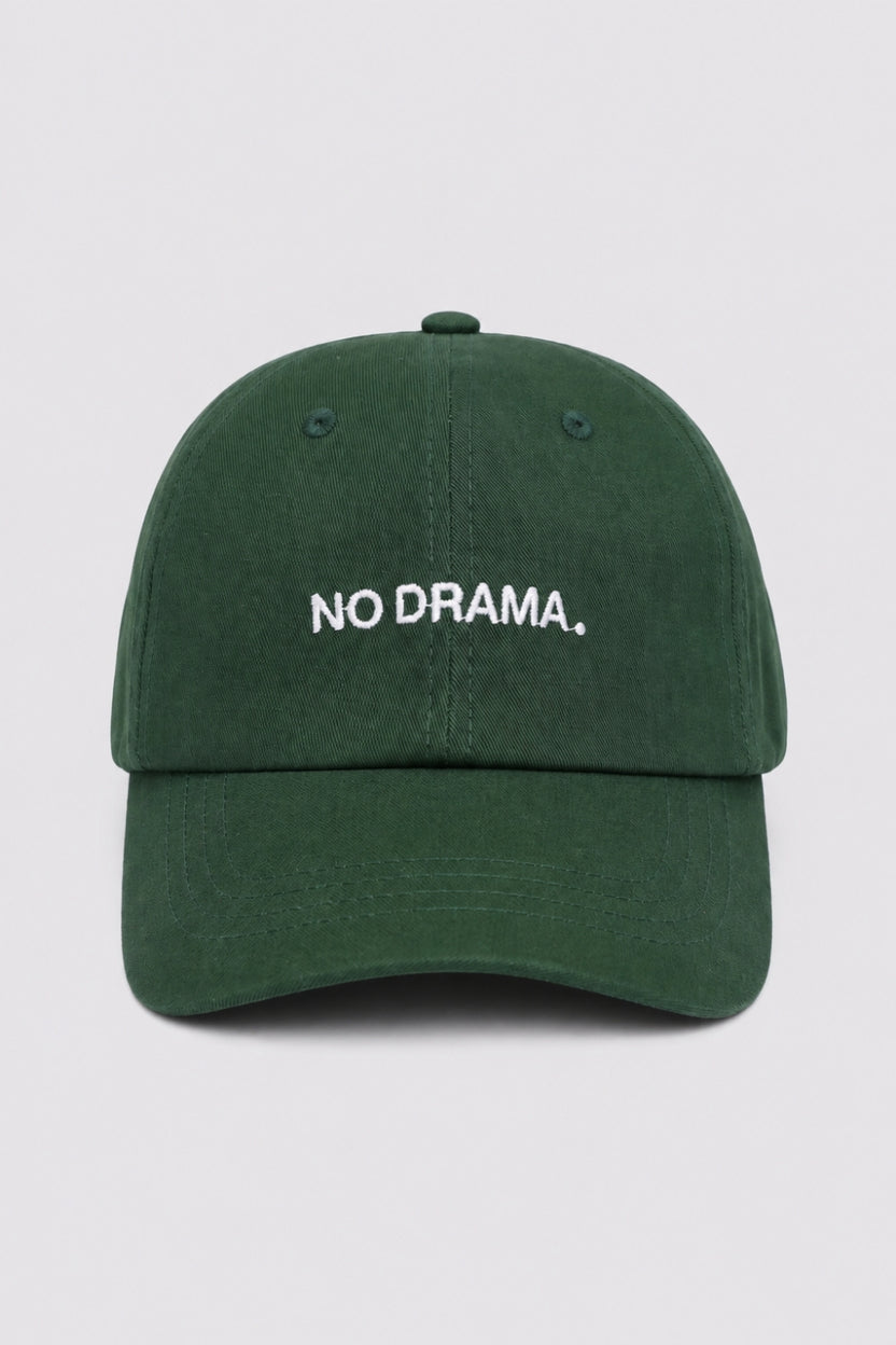 Mens Dark Green Logo Cap - Image 2
