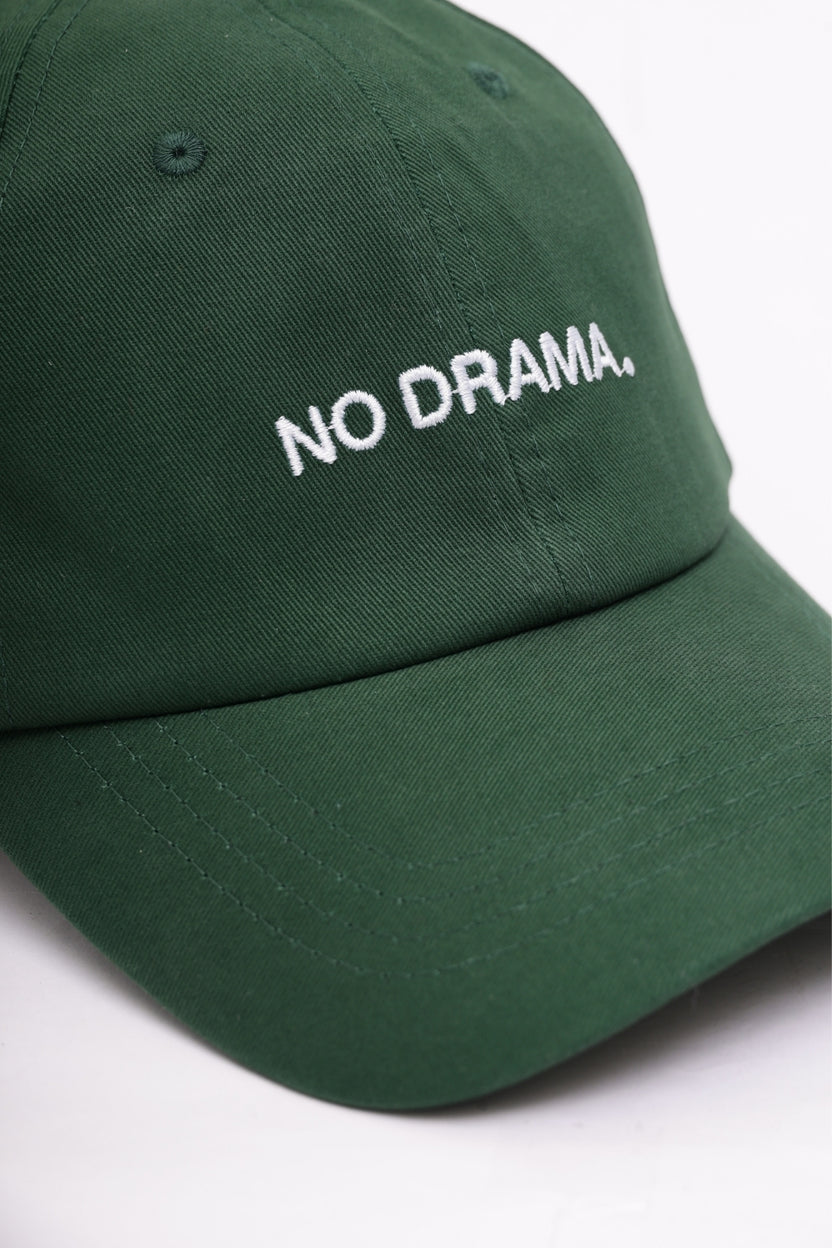 Mens Dark Green Logo Cap - Image 7