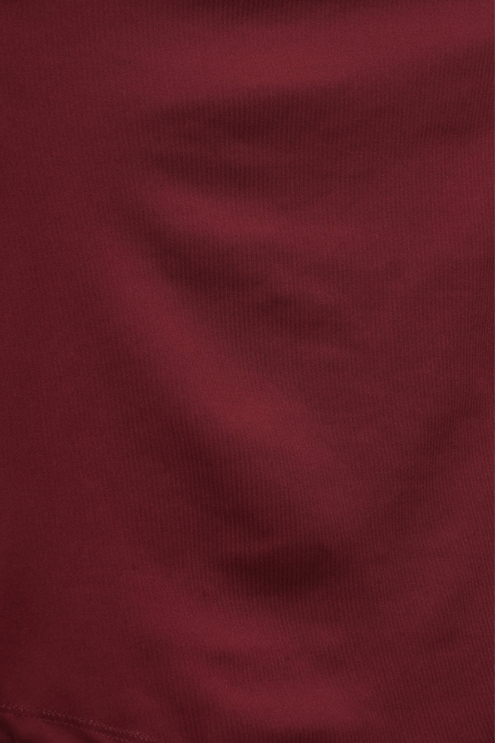Womens Maroon Side Ruched Top - Image 9