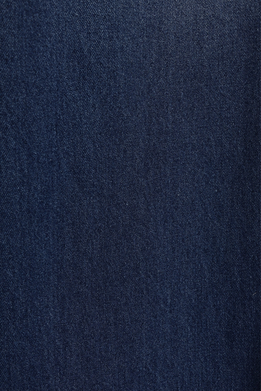 Womens Straight Fit Navy Jeans With 5 Pocket - Image 8