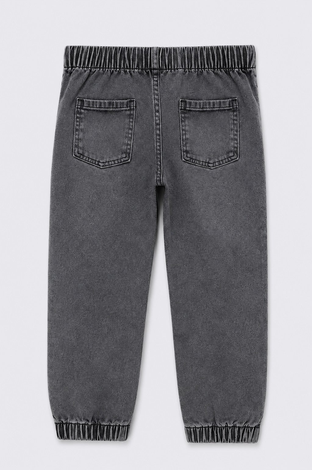 Boys Jogger Fit Charcoal Jeans - Image 3