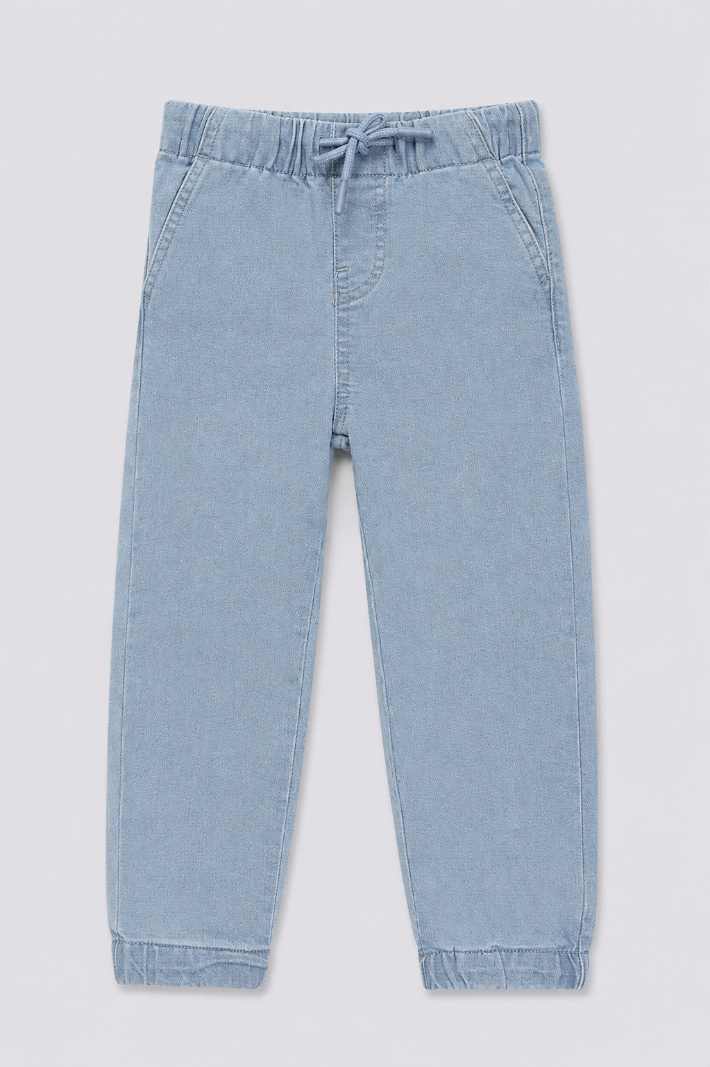 Boys Jogger Fit Light Blue Jeans - Image 2