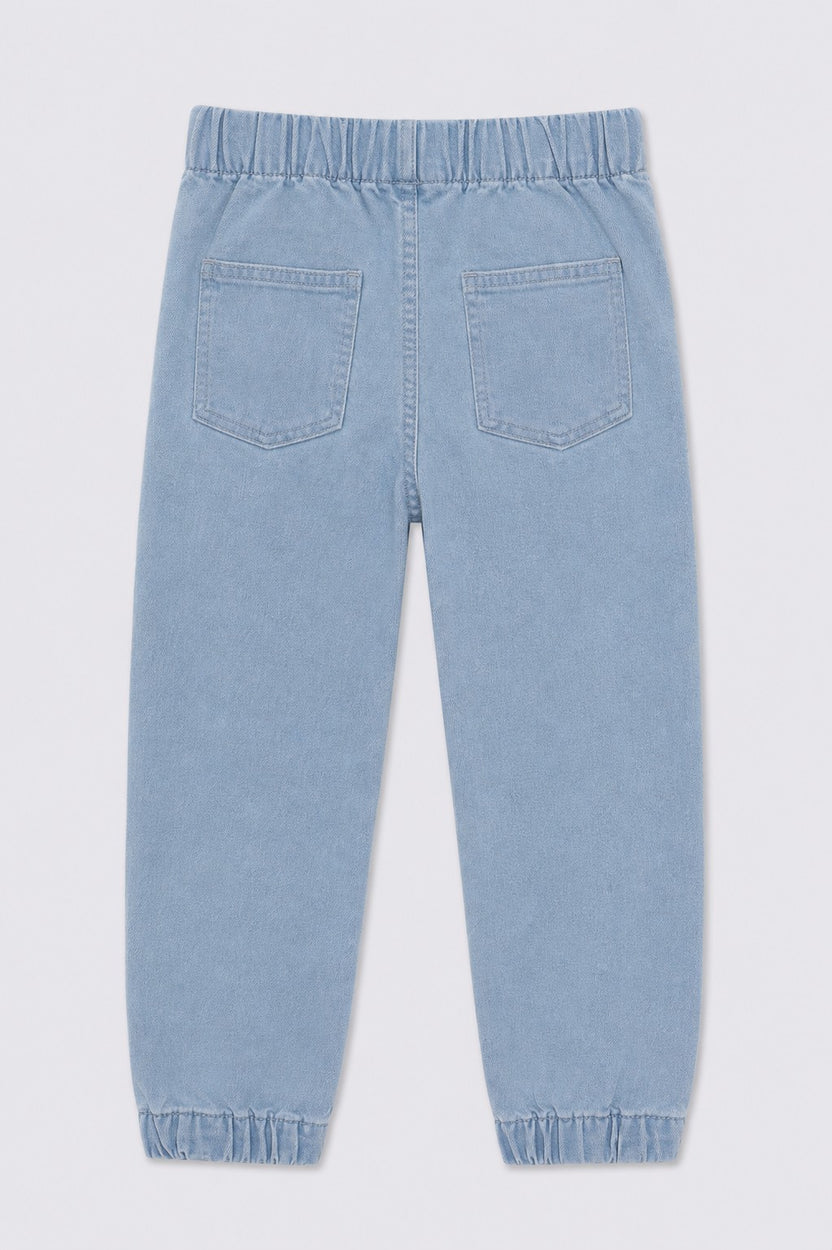 Boys Jogger Fit Light Blue Jeans - Image 3