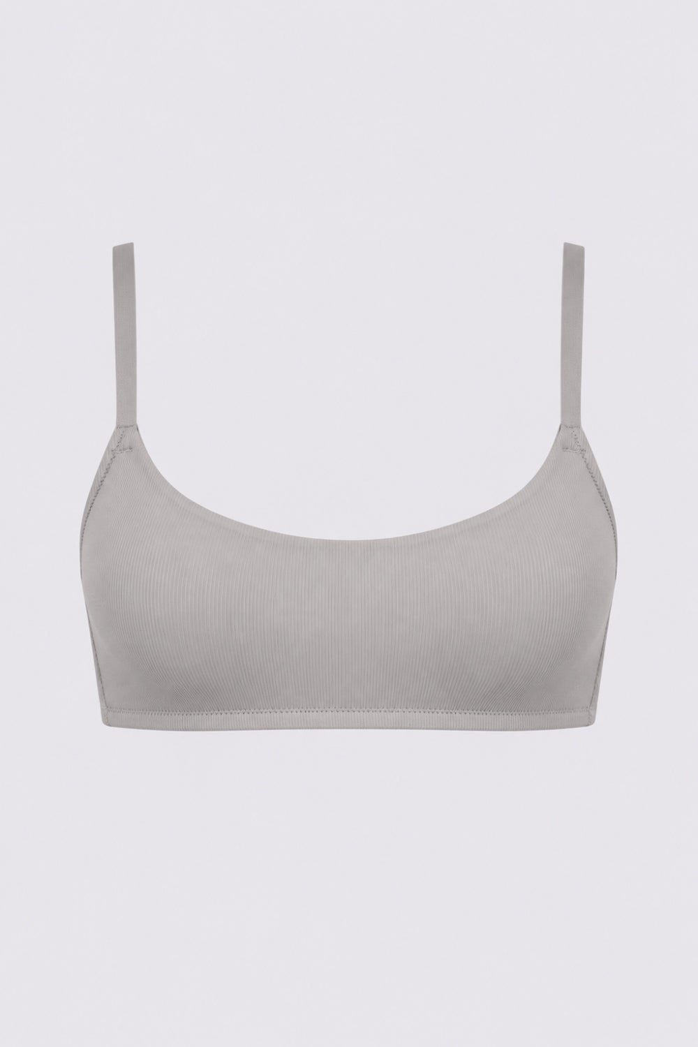 Women Grey Textured Bra - Image 7