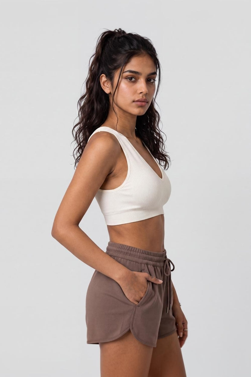 Women Off White Textured Comfort Bra - Image 4