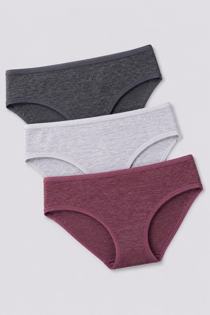 Womens Wear Solid Bikini Panties - Pack of 3 - Image 6