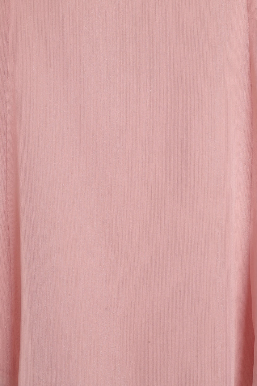 Womens Pink Embroidered Festive Peplum Kurta Set - Image 8