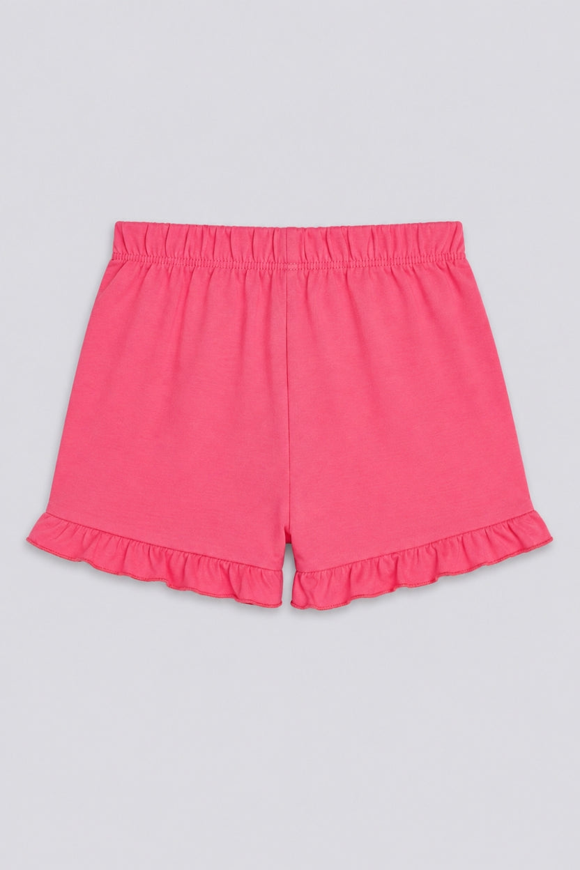 Infant Girls White Flamingo Print Co-ord Set - Image 6