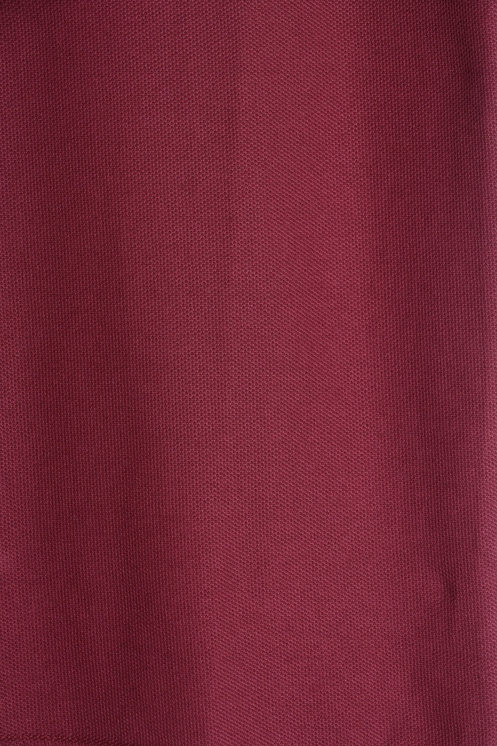 Mens Maroon Solid Polo T-Shirt - Image 8