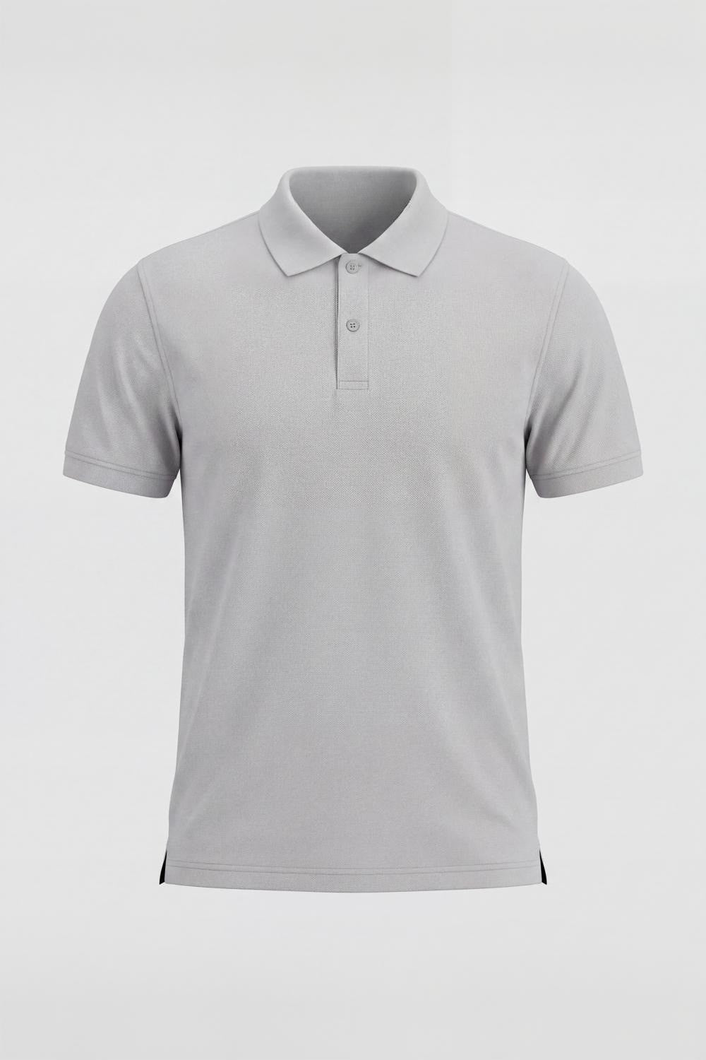 Mens Brown Light Blue Polo T-Shirt - Image 7