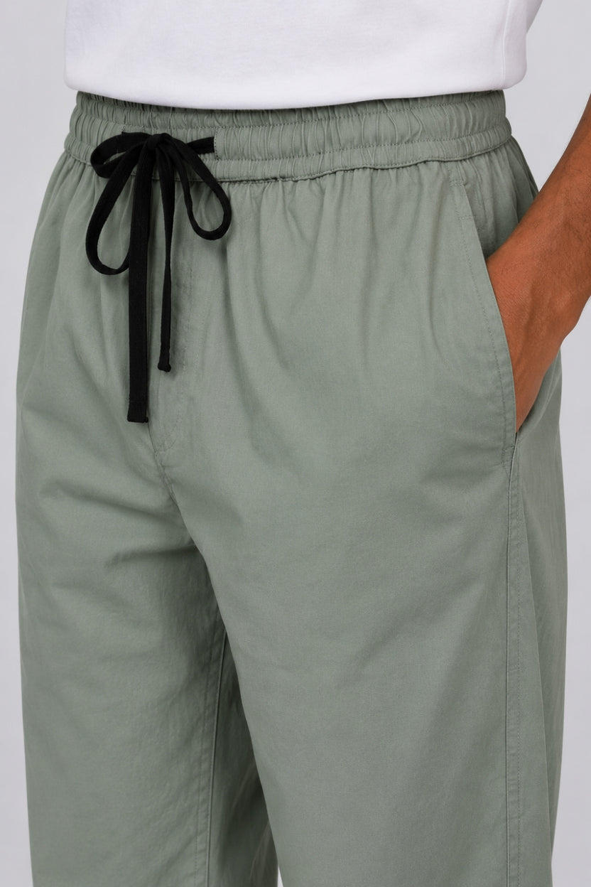 Mens Sage Green Drawstring Pyjama - Image 3