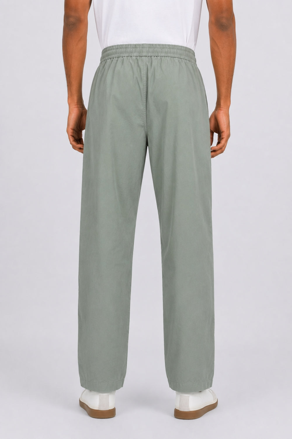 Mens Sage Green Drawstring Pyjama - Image 5