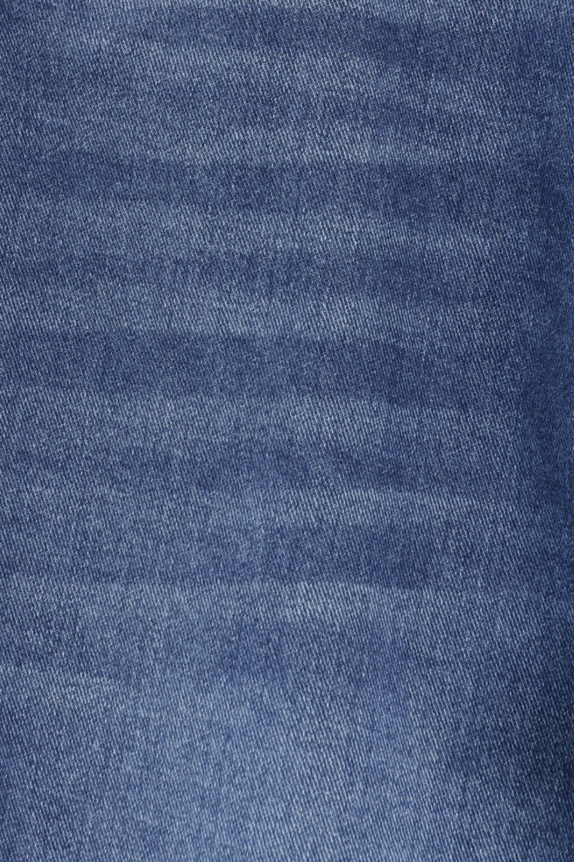 Mens Slim Fit Blue Solid Jeans - Image 8