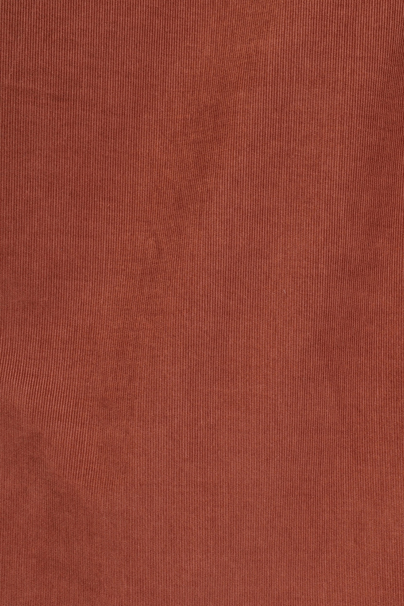 Mens Regular Fit Rust Solid Casual Shirt - Image 8