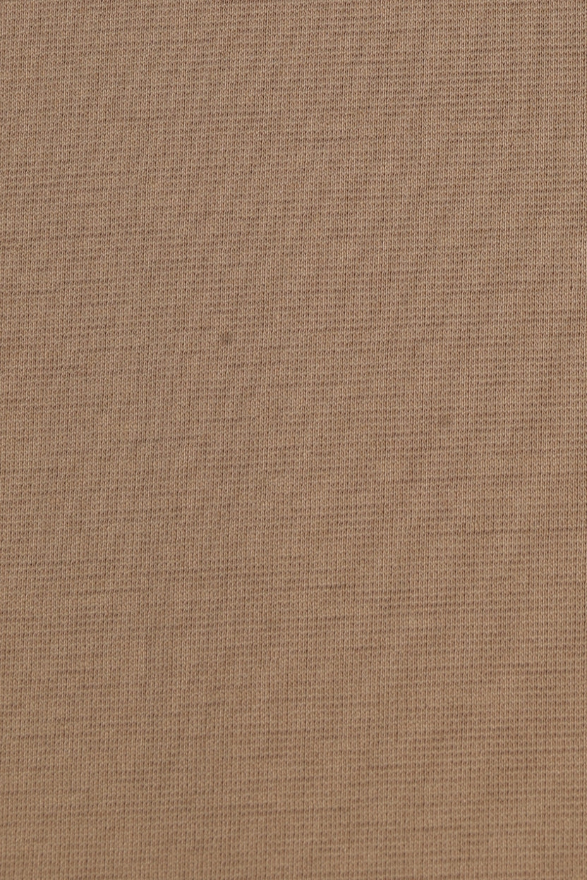Mens Beige Cotton Blend Regular Fit Polo T-Shirt - Image 8
