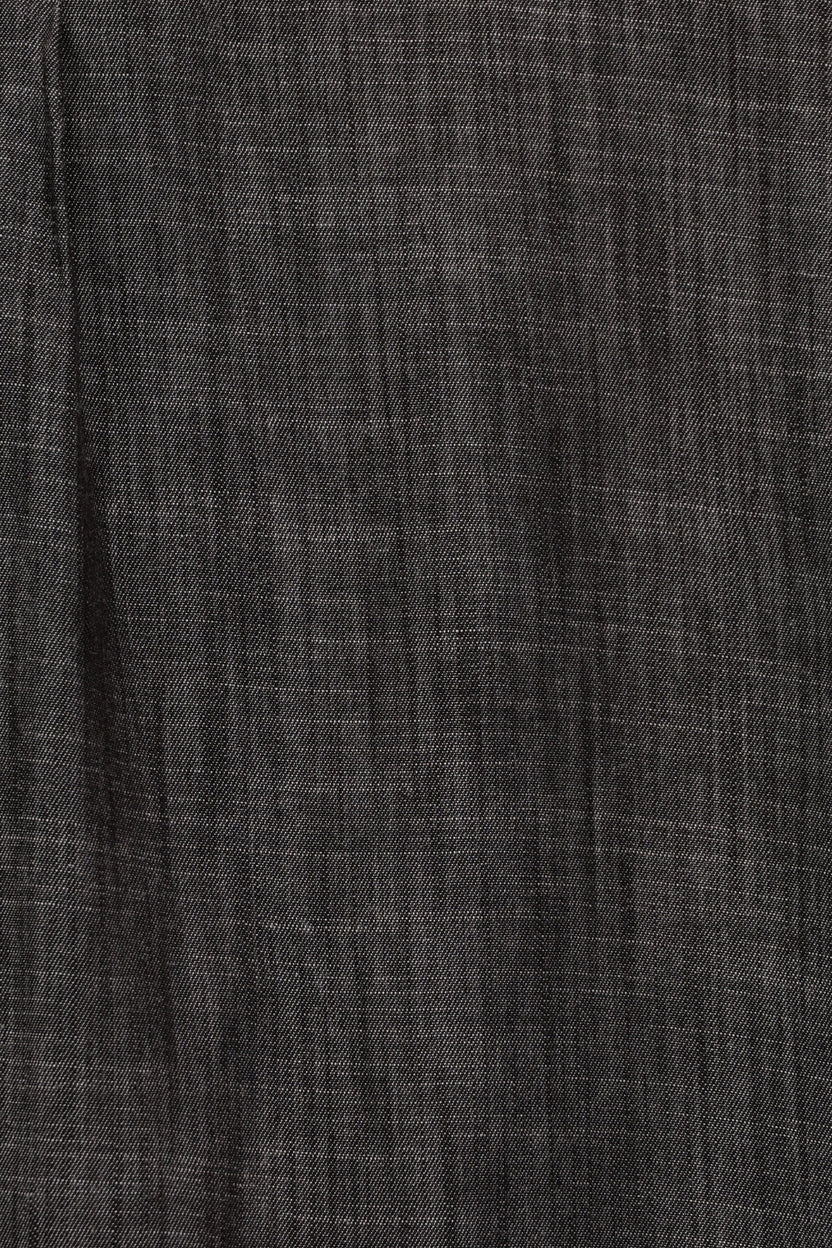 Womens Regular Fit Black Embroidered Shirt - Image 8