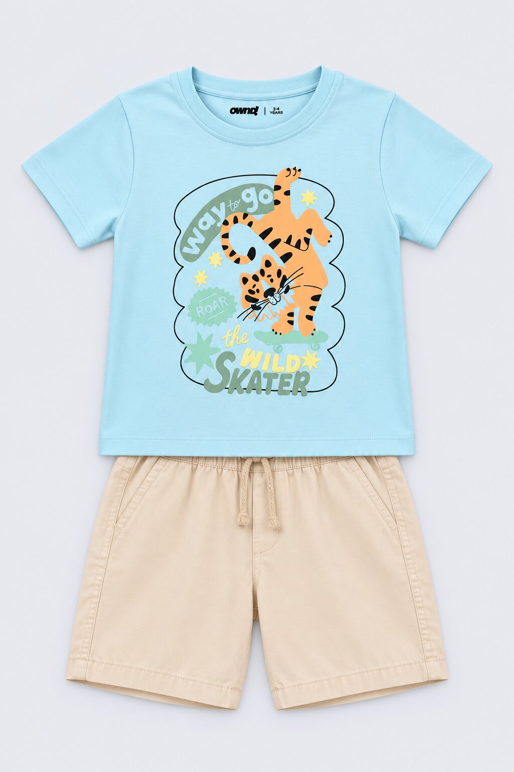 Boys Wild Skater Graphic Print Co-ord Set - Image 6