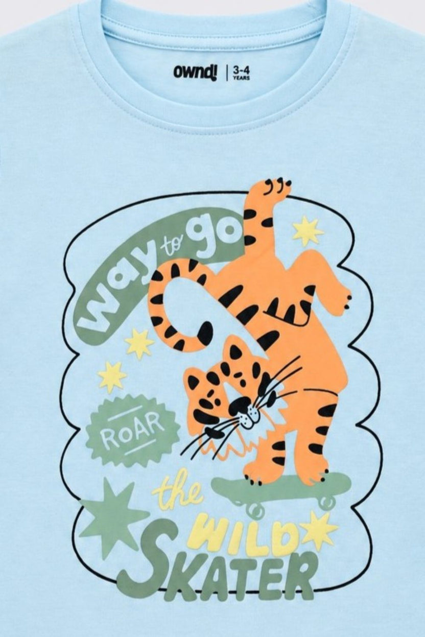 Boys Wild Skater Graphic Print Co-ord Set - Image 7