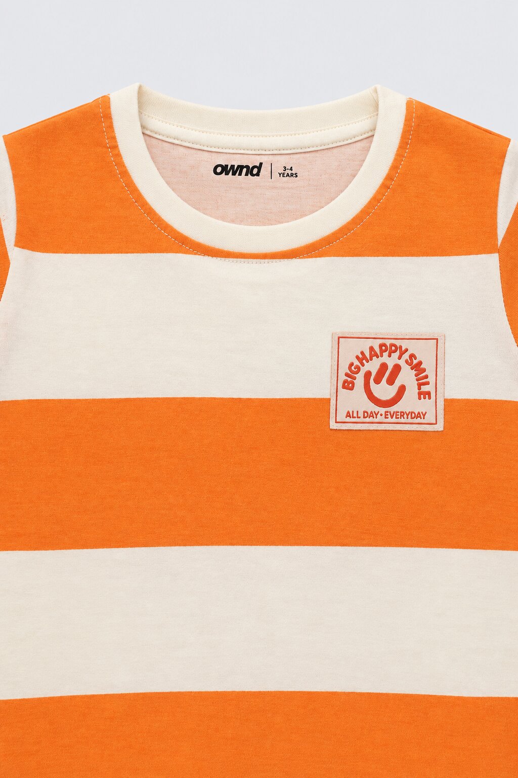 Boys Happy Smile Striped Co-ord Set - Image 7