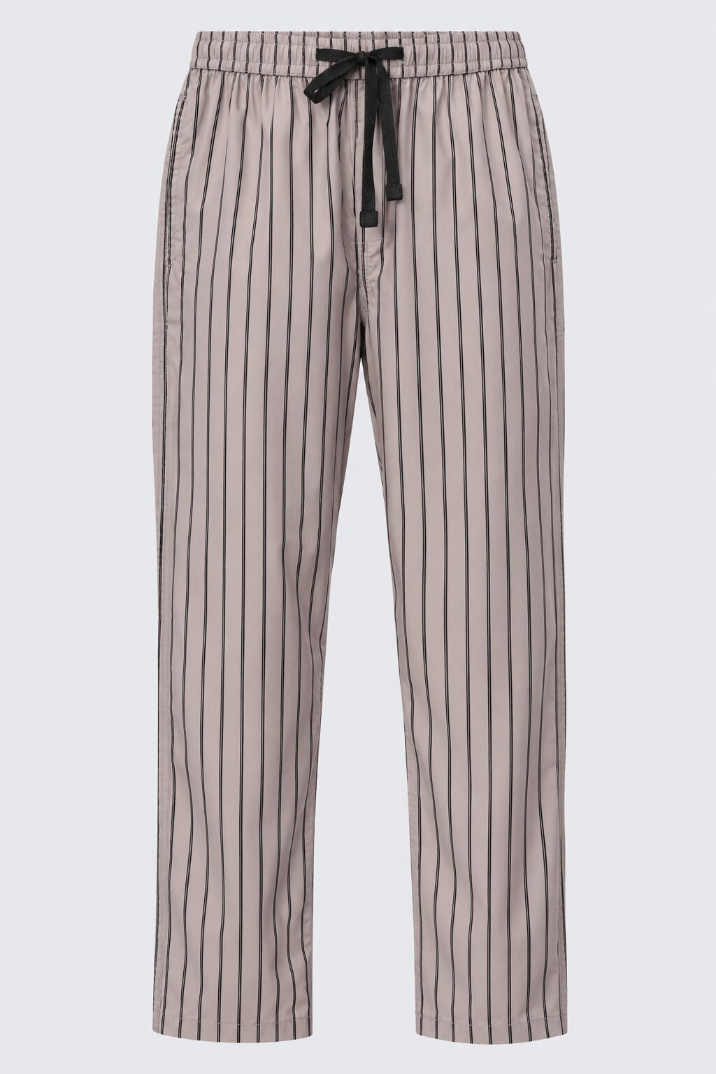 Mens Regular Fit Grey Pinstripe Print Pyjama - Image 6