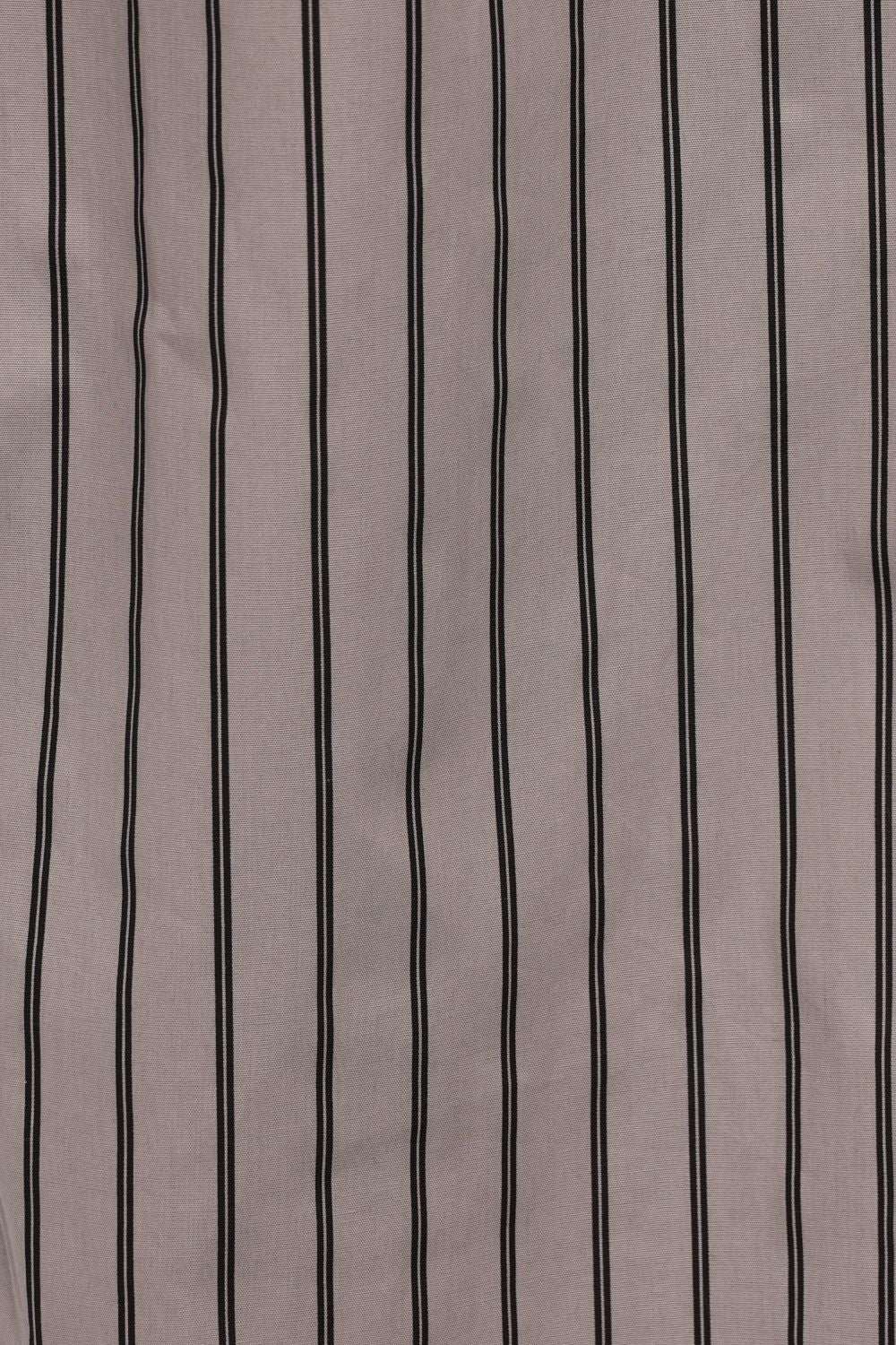 Mens Regular Fit Grey Pinstripe Print Pyjama - Image 7