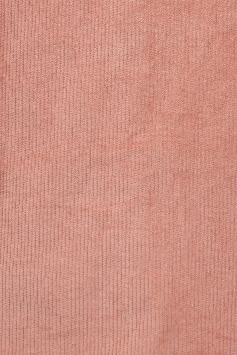 Womens Regular Fit Pink Corduroy Jacket - Image 8